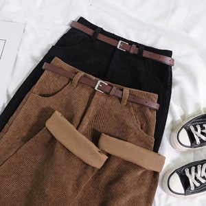 vintage high waisted trousers womens
