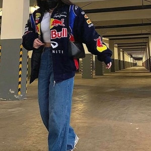 Racing Jacket Vintage Bomber Jacket F1 Redbull Streetwear - Etsy Canada