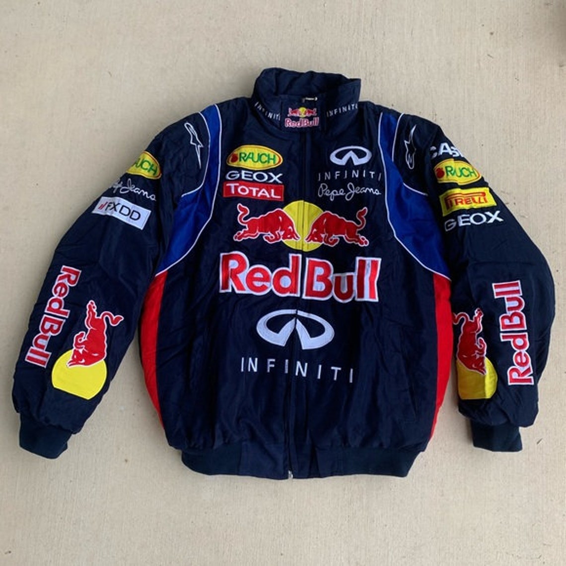 Racing Jacket Vintage Bomber Jacket F1 Redbull Streetwear Etsy Canada
