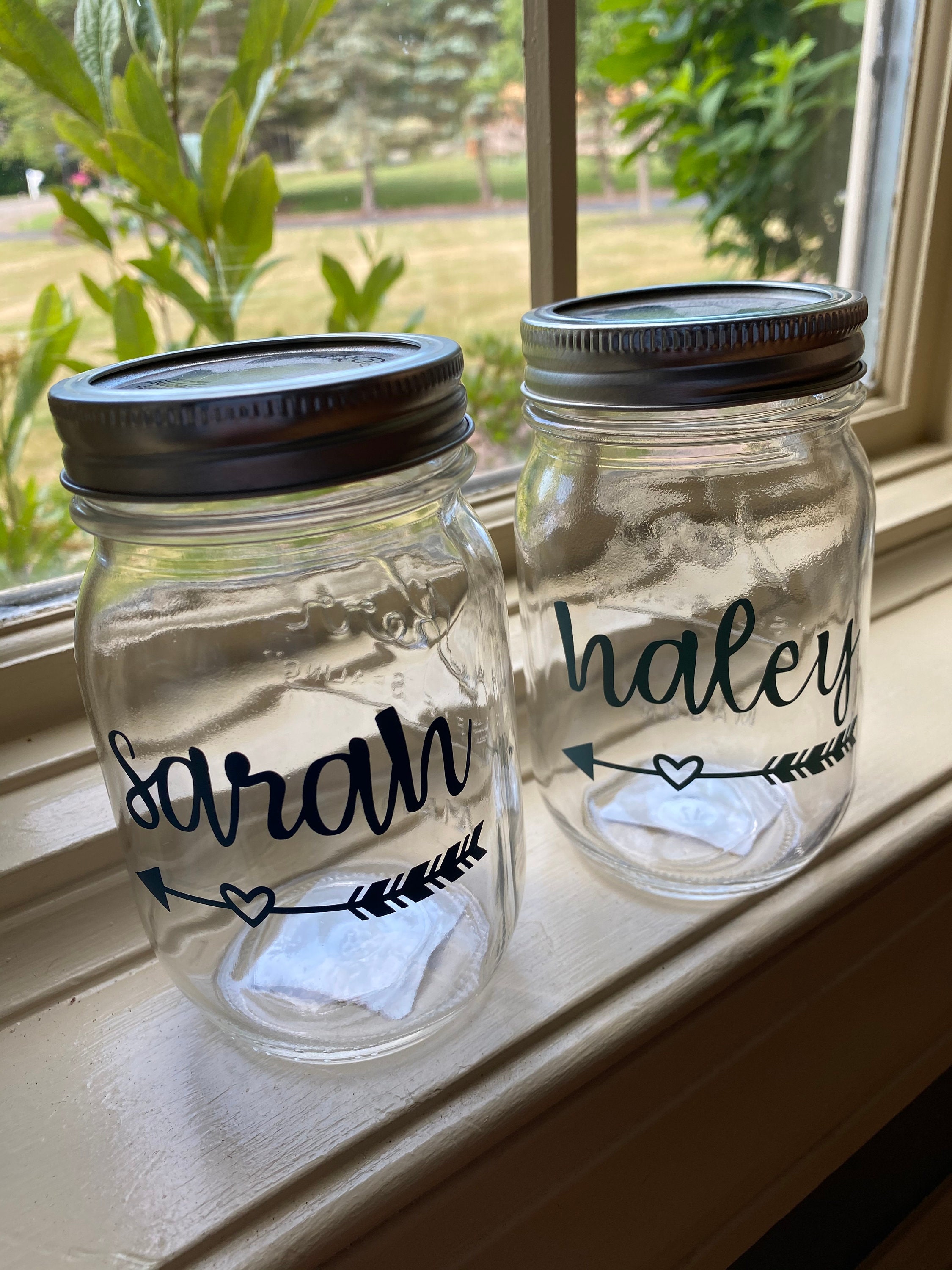 Personalized Mason Jar - Etsy