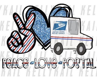 Download Peace Love Usps Etsy