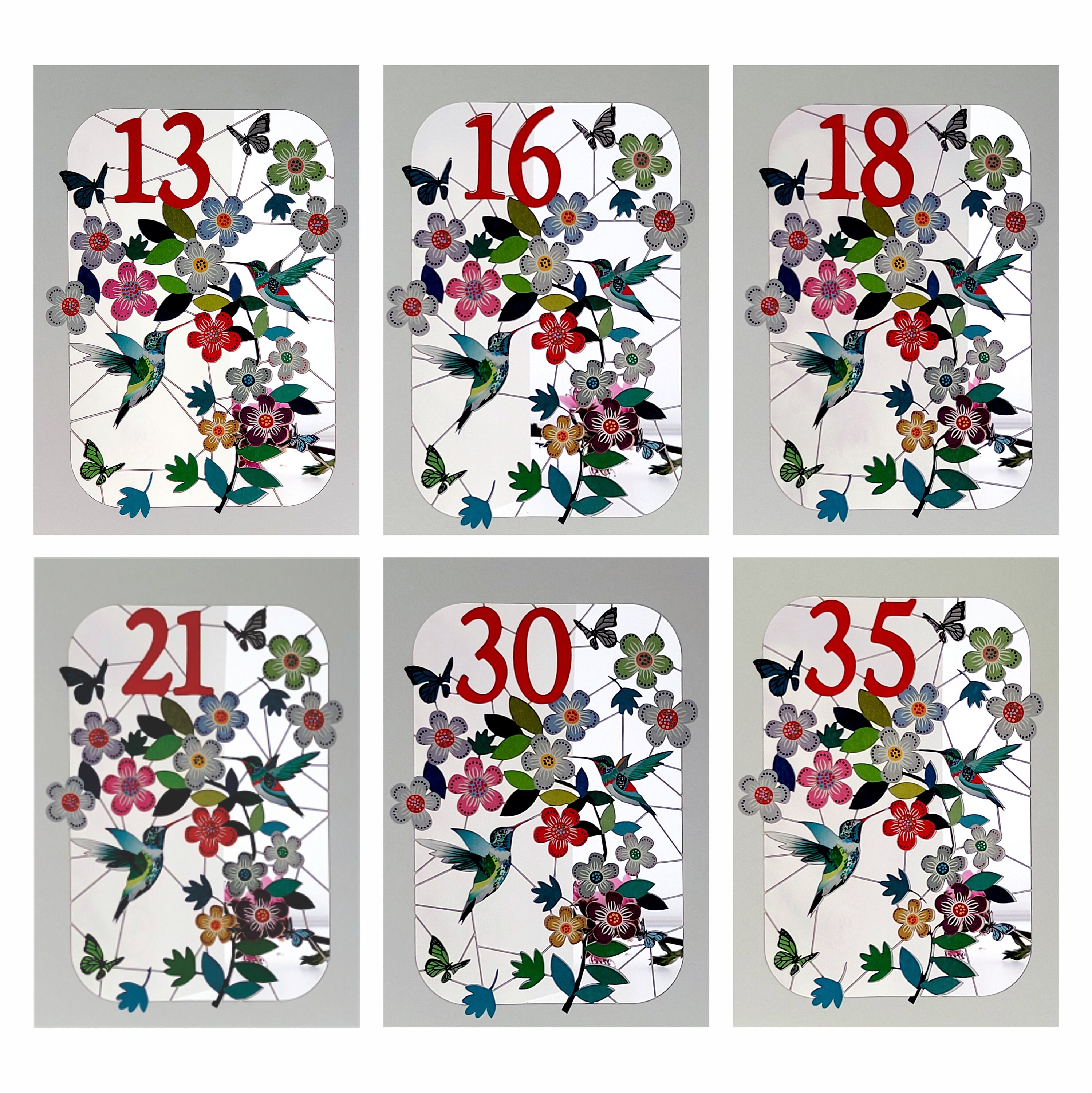 Personalised Age Card Etsy