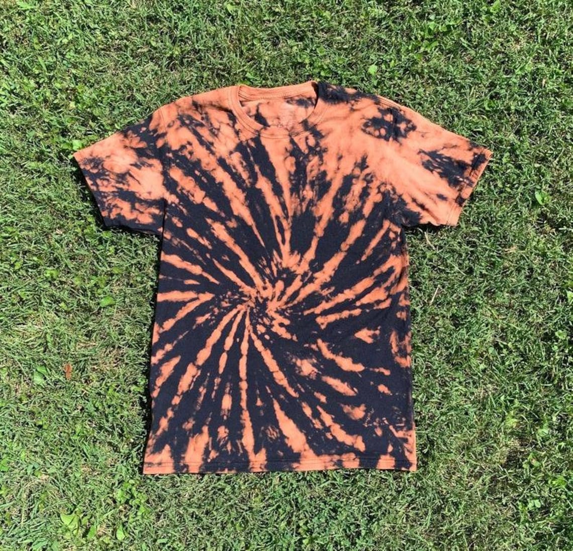 Bleach Tie Dye /Tye Dye with photo or saying/ Custom Tye Dye Etsy