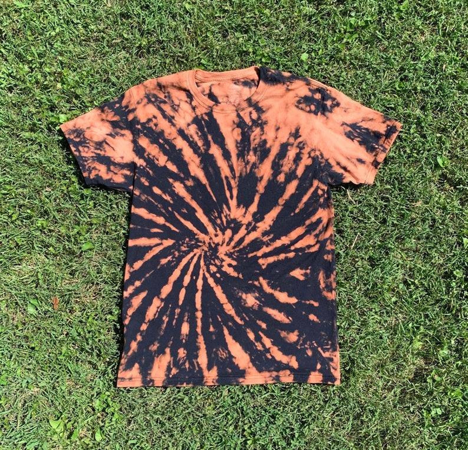 Bleach Tie Dye /Tye Dye with photo or saying/ Custom Tye Dye Etsy