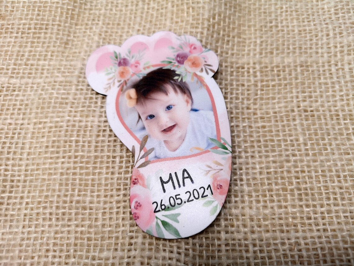 Personalized One Year Old Baby /Fridge / Custom Etsy
