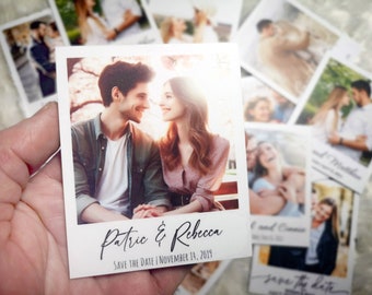 Personalized Save the date Photo Magnet / Custom Wedding  Fridge Photo Magnets / Save Our Date Photo Magnet / Fridge Magnets