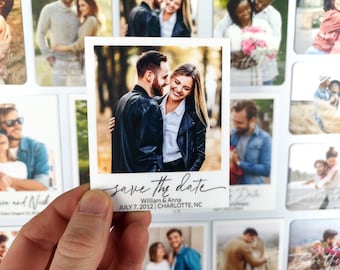 Personalized Save the date Photo Magnet / Custom Wedding  Fridge Photo Magnets / Save Our Date Photo Magnet / Fridge Magnets