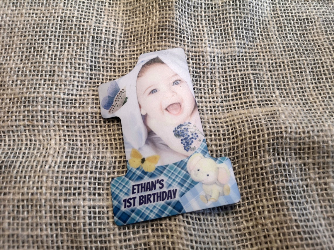 Personalized One Year Old Baby / First Birthday Fridge Etsy