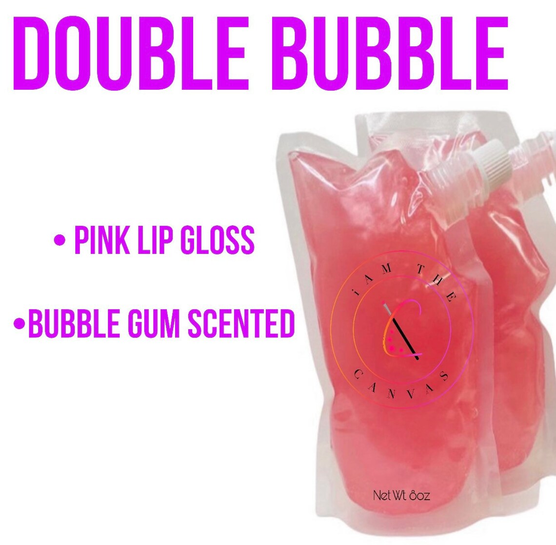 Lip Gloss Jar Premade Lip Gloss Nude Lip Gloss Pouch Etsy