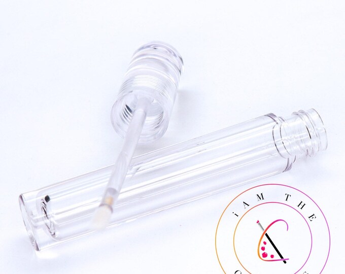 10 ML Clear Lip Gloss Wand Tubes, Lip Gloss Tubes, 10 ML Lip Gloss Tube