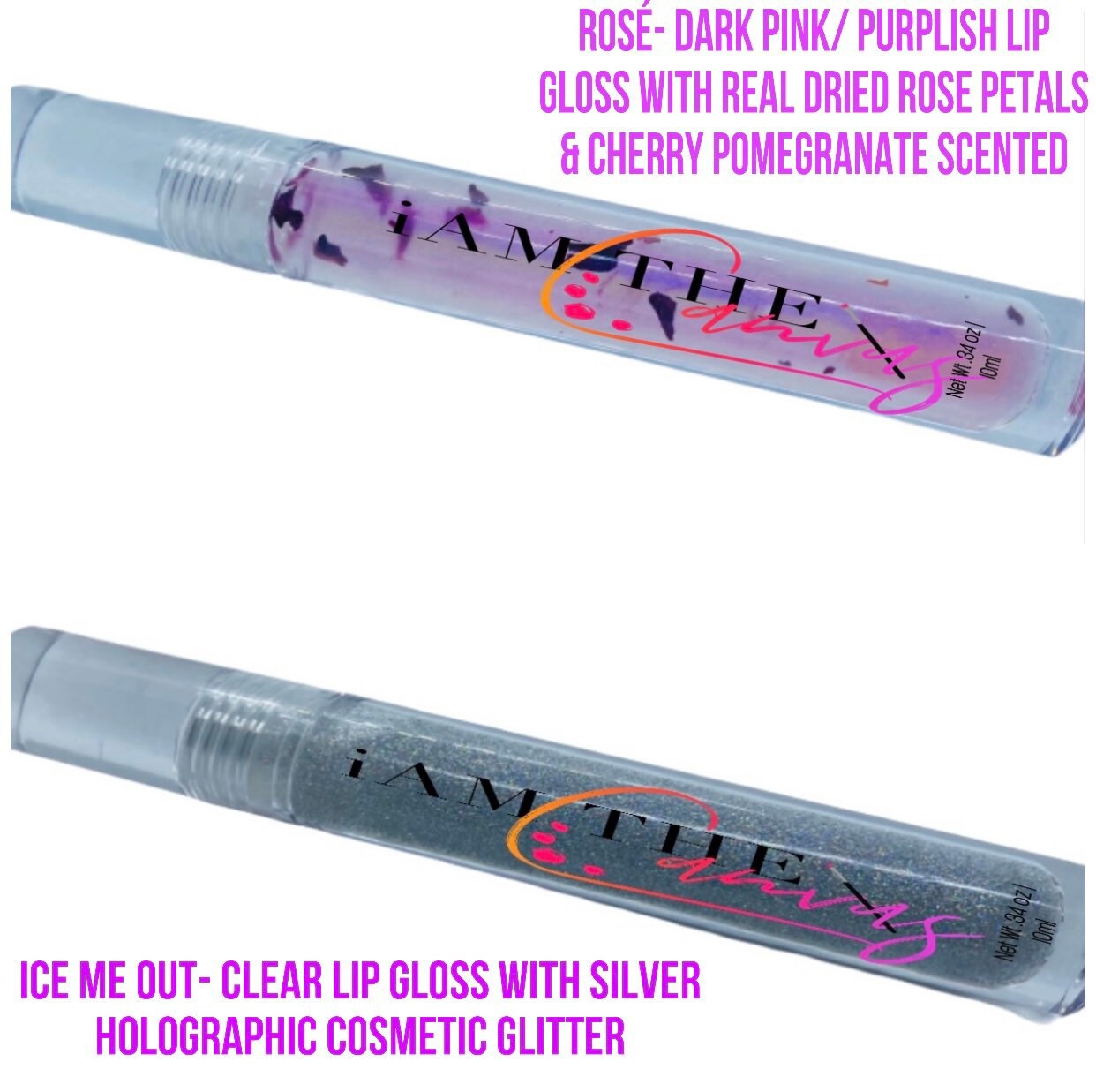 Wholesale Lip Gloss With Custom Logo Custom Lip Gloss Etsy