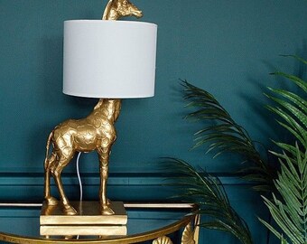 giraffe table lamp