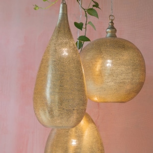 Brass Moroccan hanging lamp , vintage lighting style, Marrakech touch, handmade lamp , arabic decor