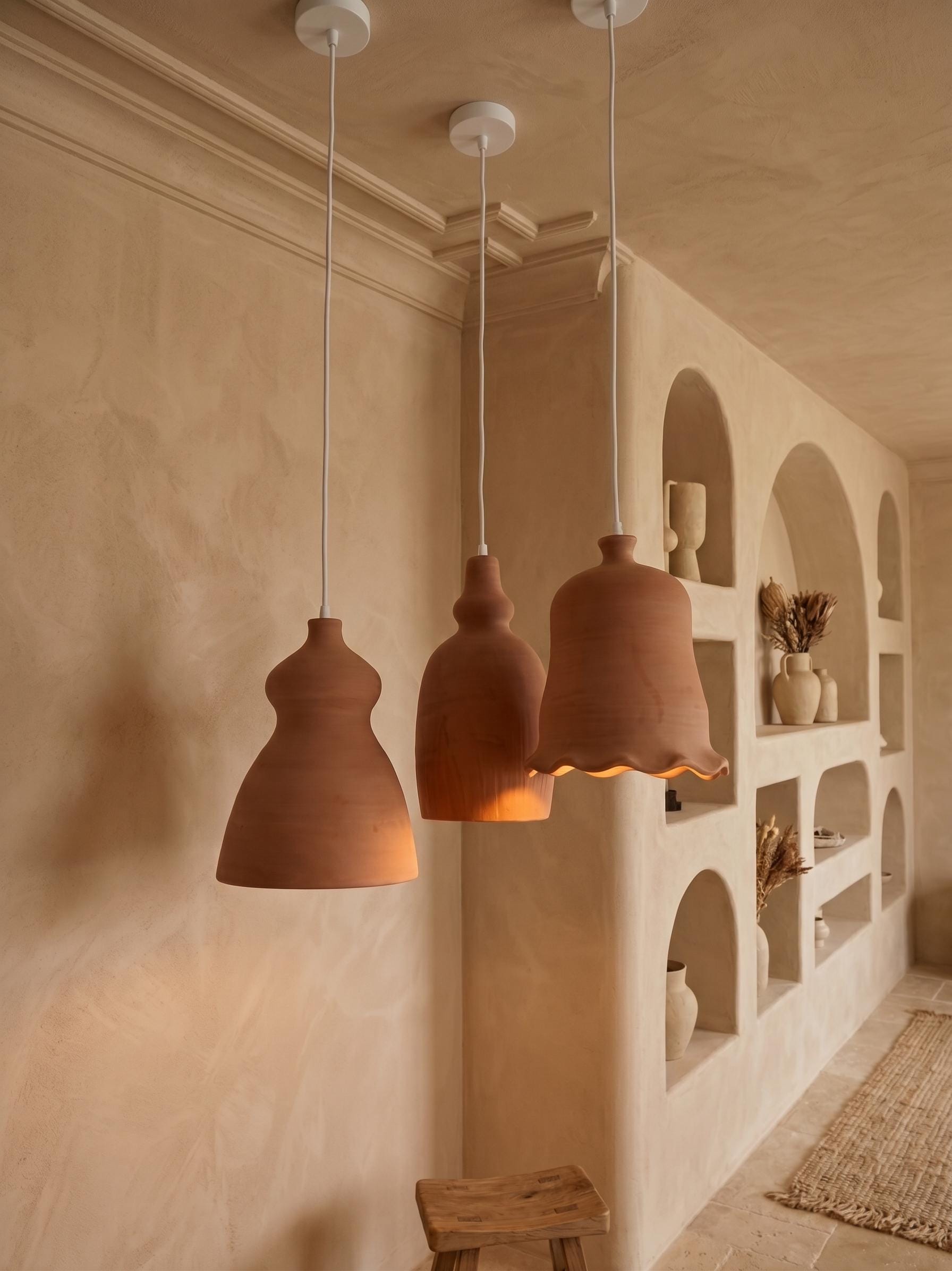 タイ テラコッタ製 置物 飾り 照明 Terracotta Lighting - Etsy
