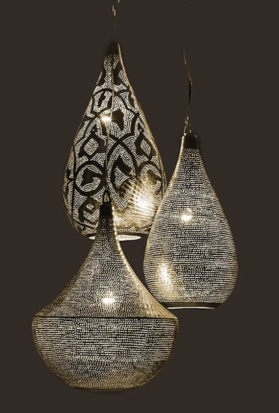 Met pensioen gaan Koning Lear verlichten Moroccan Lighting Style Elegance Filigrain Suspension Light - Etsy