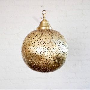 Handmade Moroccan Brass Hanging Pendant Lamp , marrakech lighting,Arabic style
