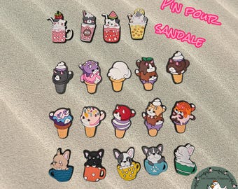 Charm for sandal / cat / dog