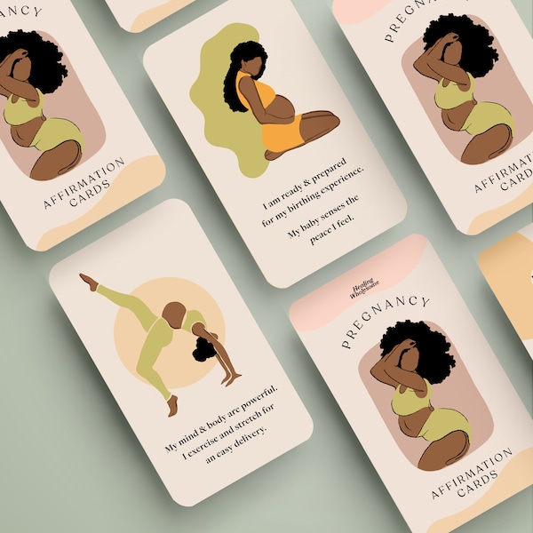 Power Pregnancy Affirmation Cards