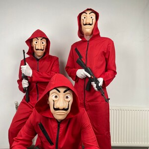 Red jumpsuit from money heist cheap
