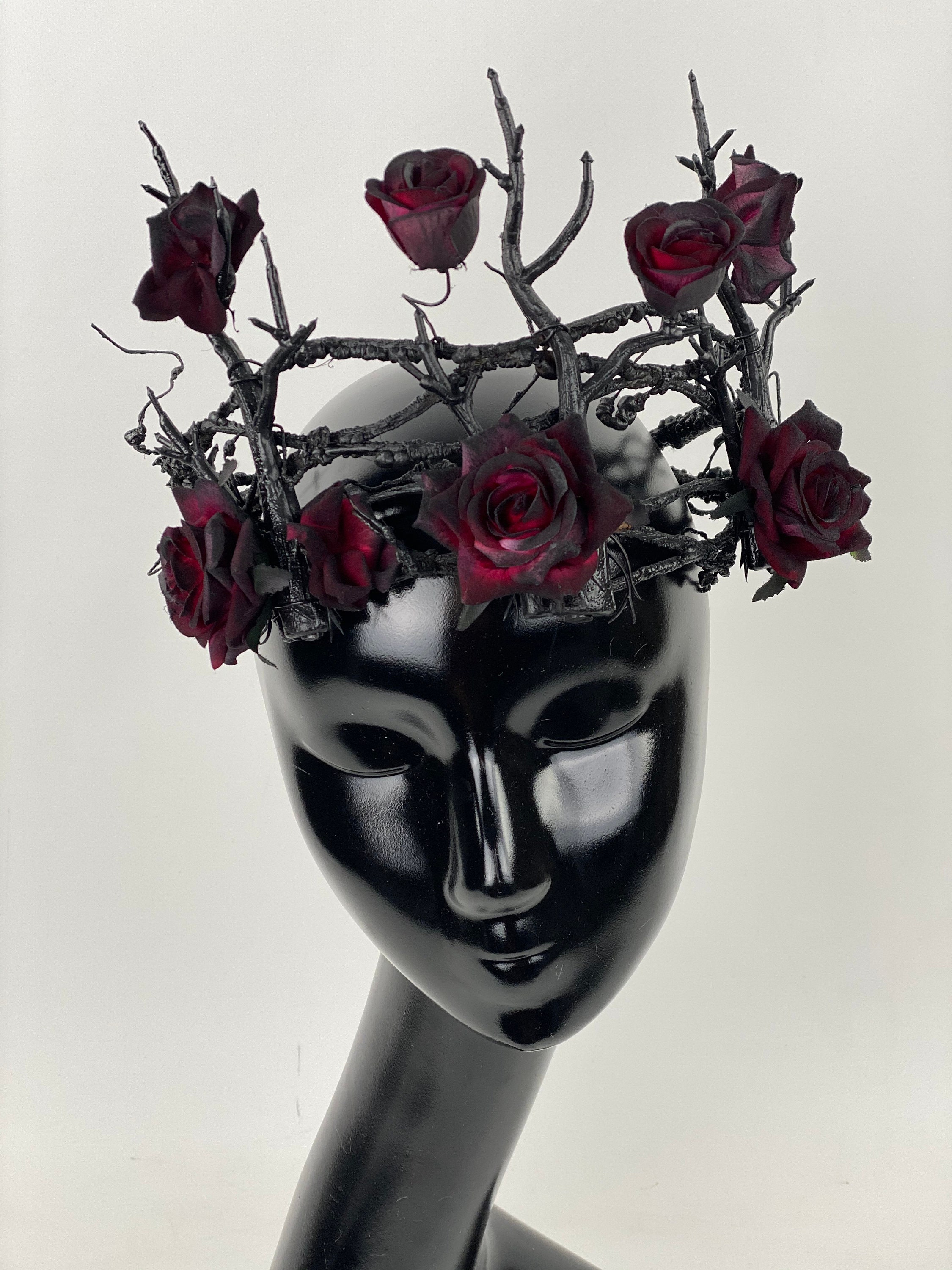 Dunkelelfe Feenkrone Gothic - Hexen Kopfschmuck Renaissance Halloween