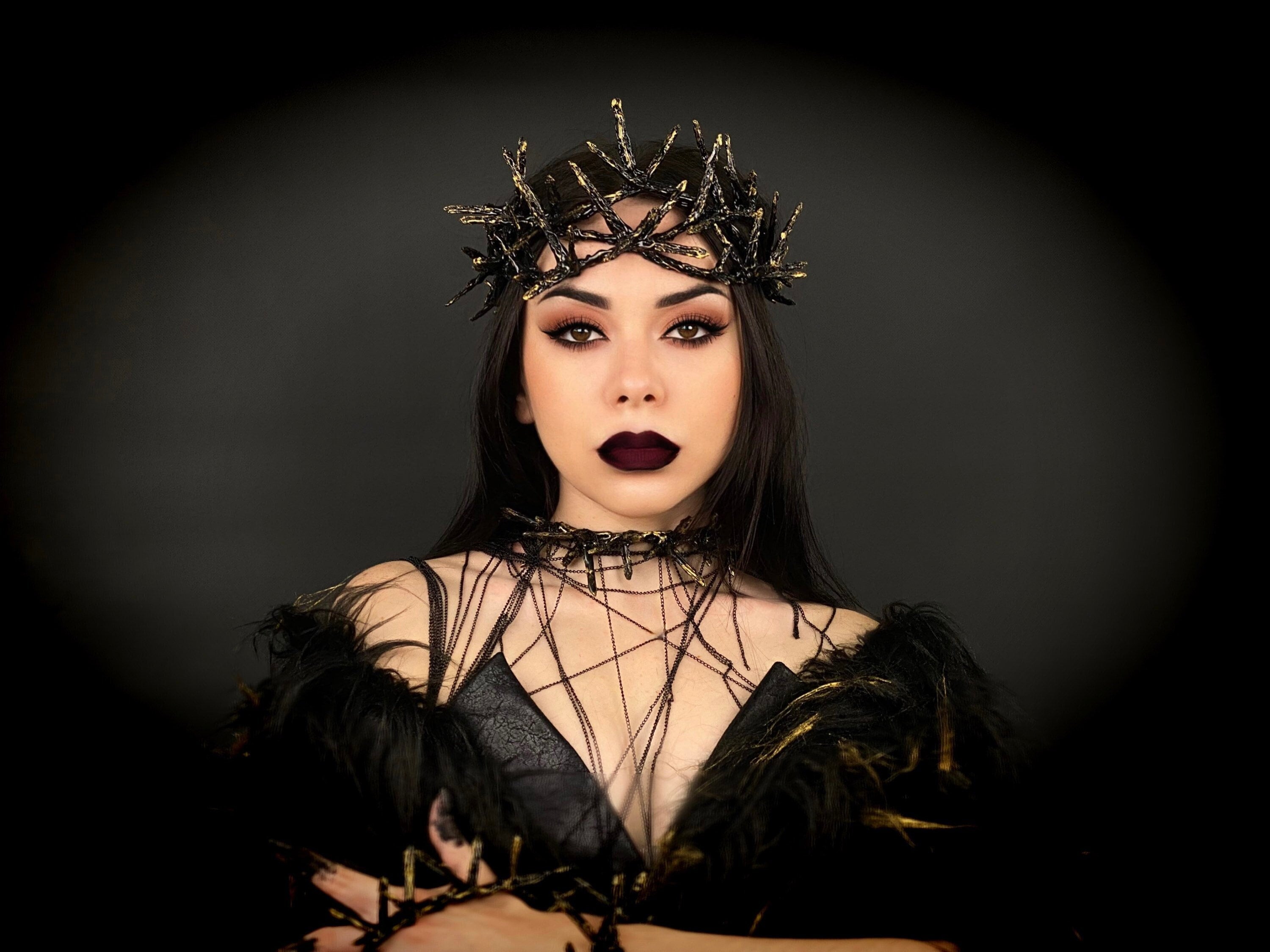 Crown of Thorns, Crown With Spikes, Gothic Crown of Branches