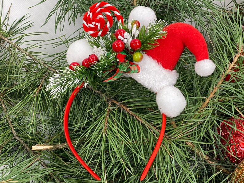 Christmas Party Headbands Festive Fascinator Xmas Headdress Etsy