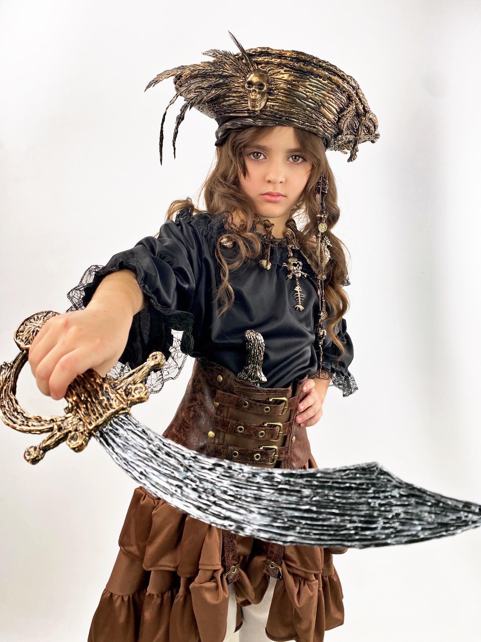 BCYSNR Piratenkostüm Set 8-teilig - Komplett-Set Für Karneval & Halloween