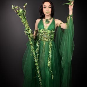green mother nature dress Plus Size Mother Nature Costume