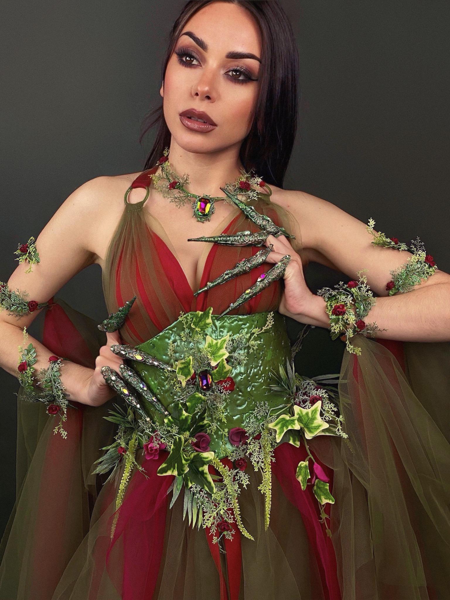 Brazalete De Hadas Renacentista – Accesorio De Elfo Del Bosque Para Disfraces De Madre Naturaleza, Cosplay Y Bodas