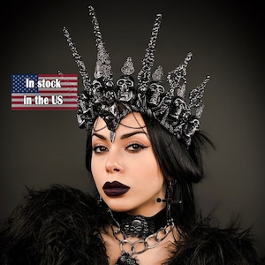 Unisex Gothic Crown Ice Queen Ice King Evil Queen Devil -  Finland