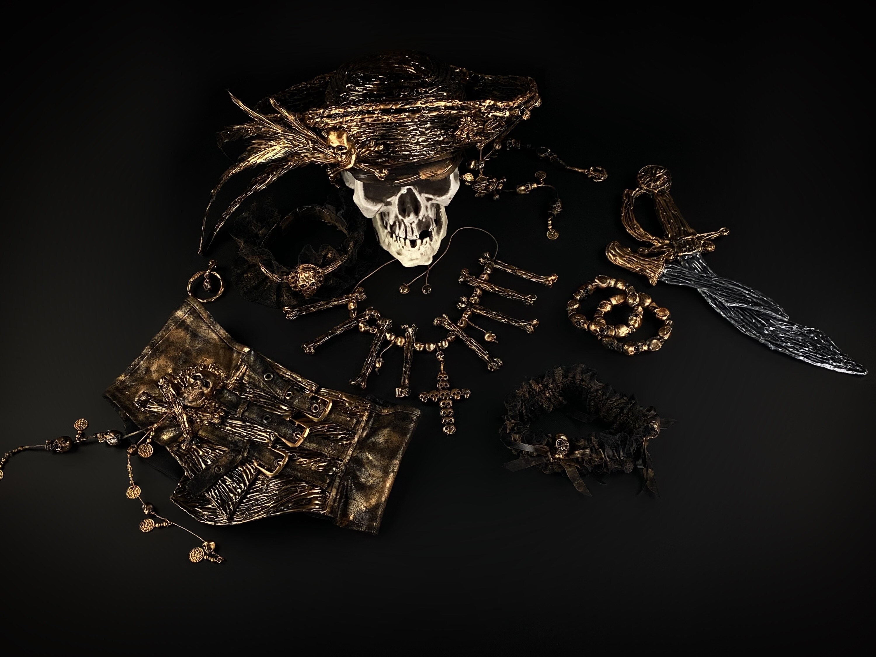 COLLANA TESCHIO - Gioielli - Collane - Di Angelacreazioni | Su - Foto 9