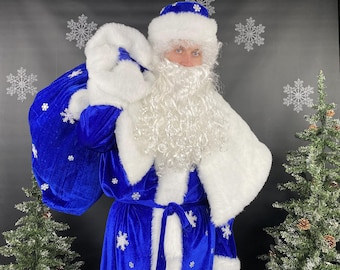 Blue Santa Outfit 