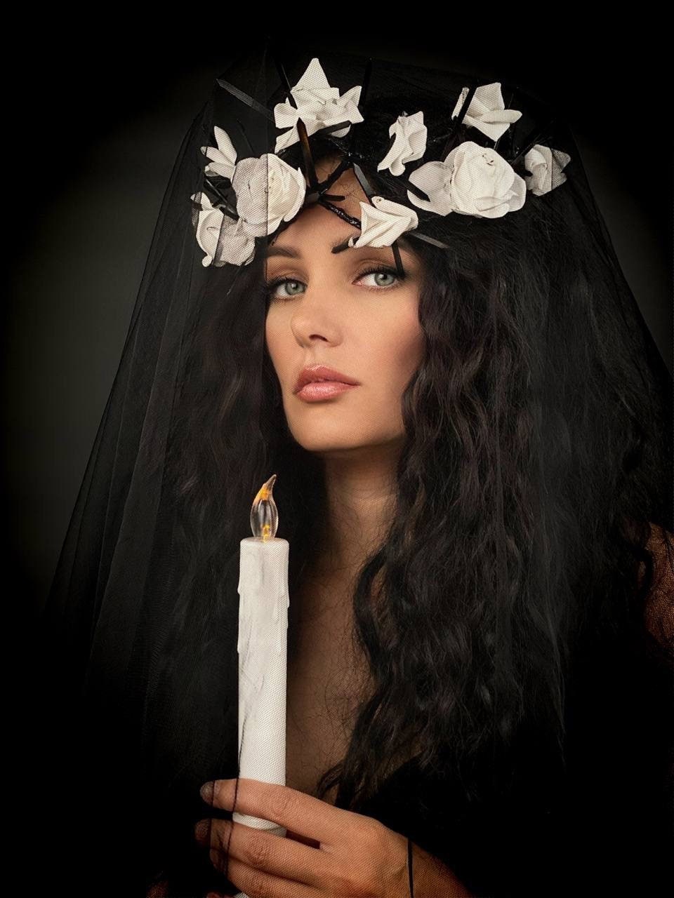 Spiked Crown With Rose, Сrown of Thorns, Wreath With Thorns