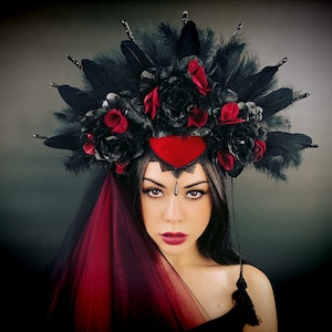 mardi gras halo crown