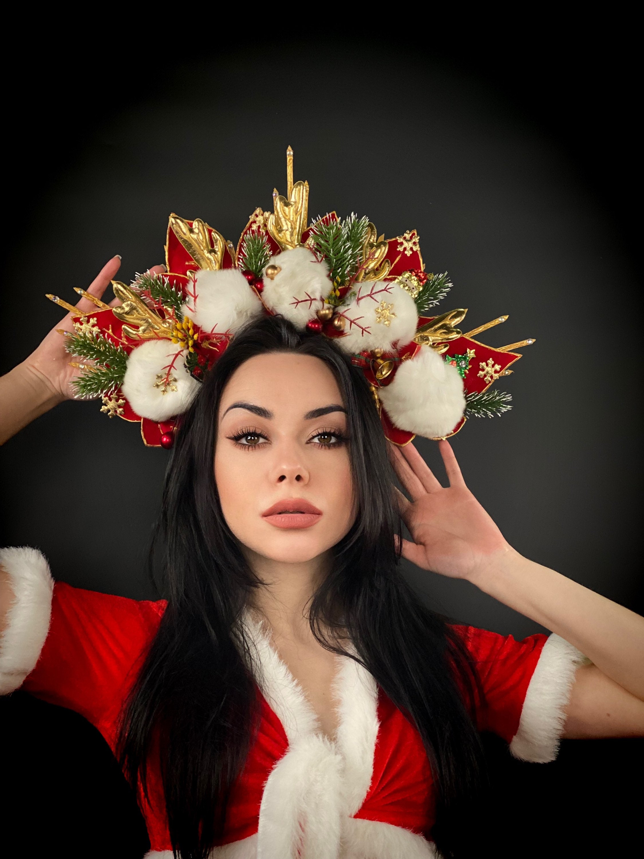 head dress for christmas How to make a Christmas Headdress