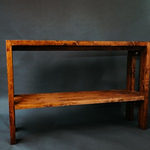 The Benjamin Entryway Table with Shelf