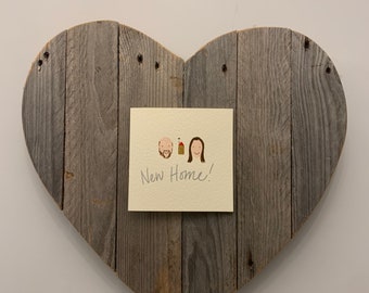 Personalised New Home Card | Custom House Portrait Illustration, Hand Drawn Keepsake