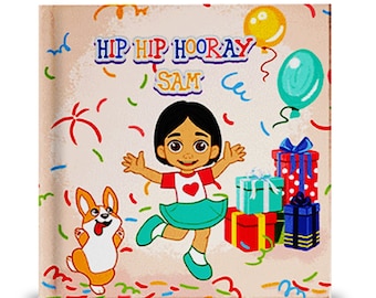 Super Personalised Children's Happy Birthday Book | Your Child The Hero | Personalised Childrens Book
