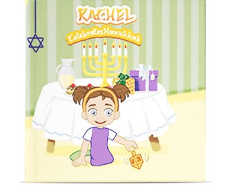 Personalised Childrens Celebrates Hanukkah Book | Your Child The Hero | Personalised Childrens Book