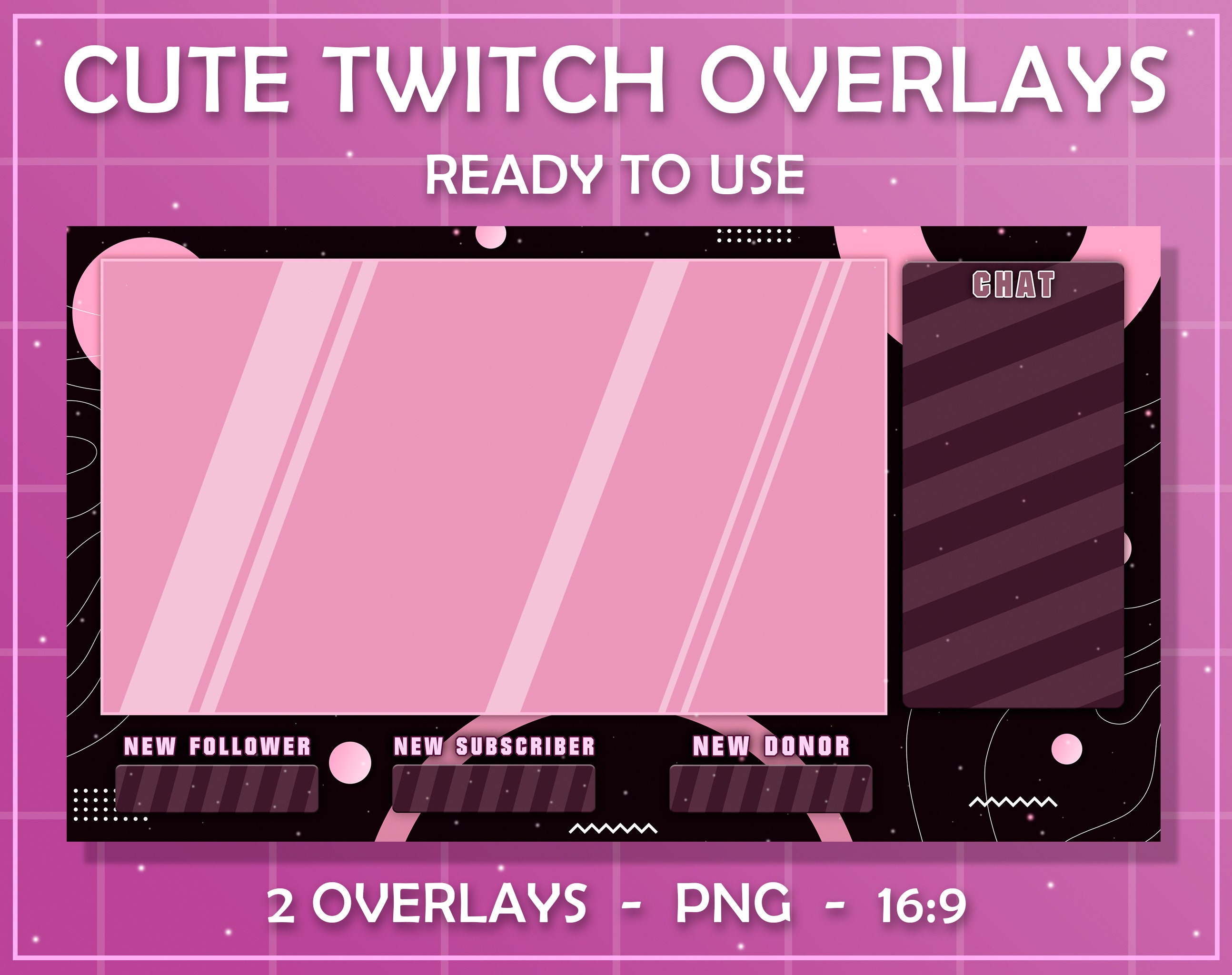 cute twitch overlays cute twitch overlays