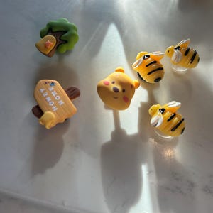 Winnie the Pooh Croc Charms