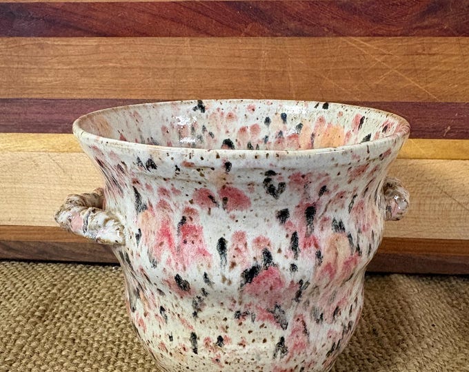 Decorative hand built vase