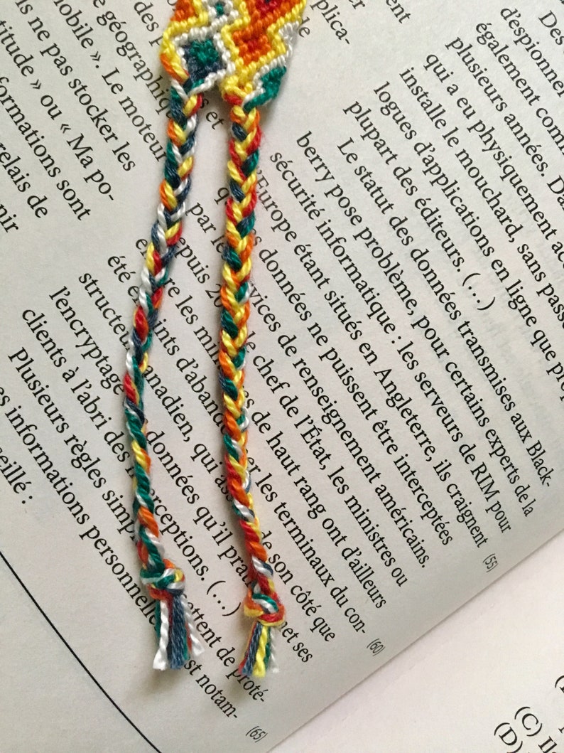 Turquoise and Red Double Arrowhead Friendship Bracelet