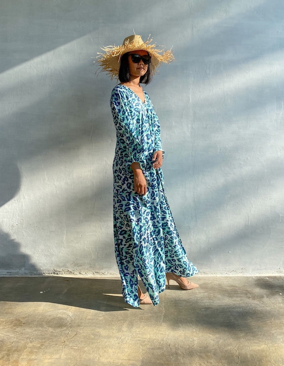 Leopard Caftan,KA01-leopard green Caftan dress, Kaftan, plus size dress, stylish, Elegant, Holiday Dress,Evening dress,loose fit,Vacation Leopard Caftan,KA01-leopard green Caftan dress, Kaftan, plus size dress, stylish, Elegant, Holiday Dress,Evening dress,loose fit,Vacation