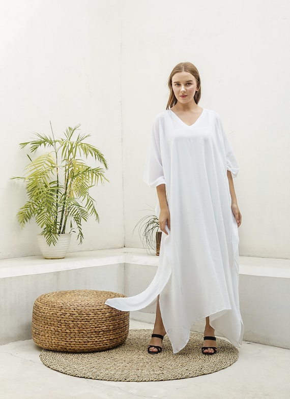 Gauze caftan dress hotsell