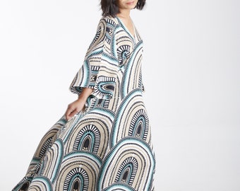 Kaftan verde, KA01-RA03, vestido de Caftán, vestido de Kaftan, moda de mujeres árabes, elegante, Miami, lbiza, vestido de vacaciones, vestido de noche, ajuste holgado, vacaciones