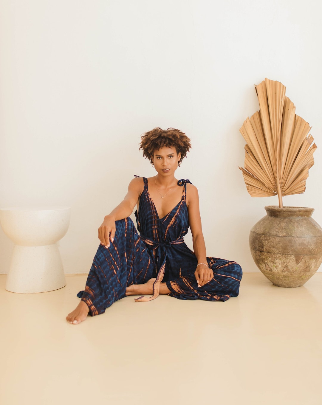 【SKZ I.N.】otona satin wide salopette Amazon.com: Z SUPPLY Women's Santos Jumpsuit, Deep Indigo