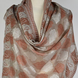 EXCLUSIVE CASHMERE | Cashmere Scarf | Cashmere Shawl Wrap | Handspun Woven Shawl |