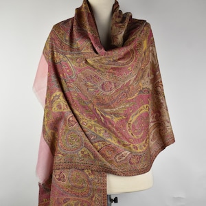 Oversized Scarf, Cashmere Shawl Wrap, Handmade Cashmere Embroidered Shawl,