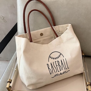 Baseball Mama Geschenk-Baseball Mama Einkaufstasche - personalisierte Geschenke für Mama-Baseball Mama Geschenk BQ3